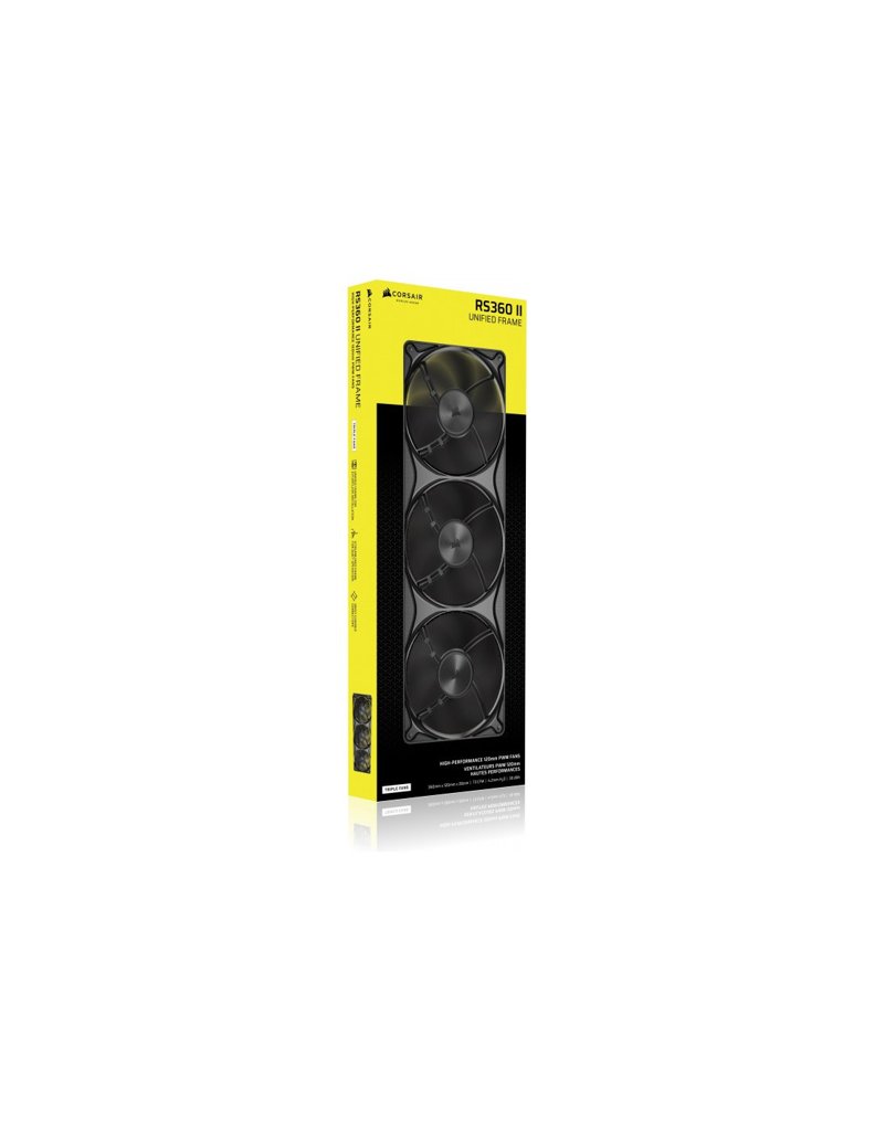 Corsair RS360 II: Marco único para tres ventiladores 360 mm