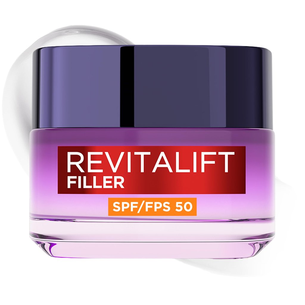 L'Oréal Revitalift Filler Crema Día SPF 50: hidratación y protección