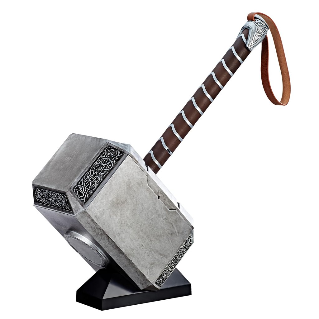 Martillo Mjolnir electrónico de Marvel Legends con luces y sonido