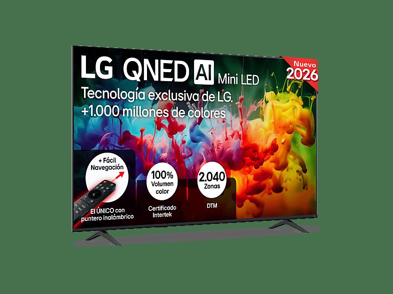 TV QNED 75" LG a precio regalo