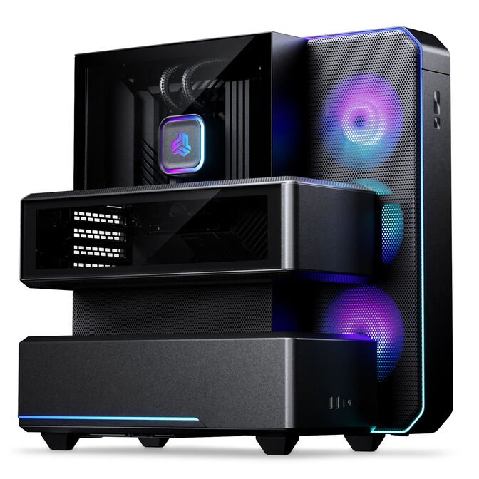 Caja ATX Phanteks EX5 PLUS DRGB con AIO 360 mm: potencia y estilo