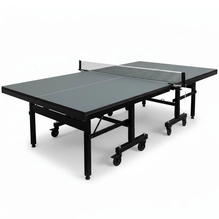 Mesa de ping pong profesional plegable con accesorios incluidos