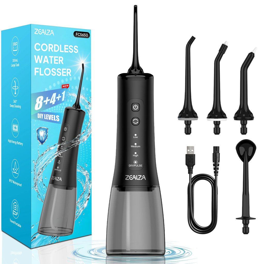Limpieza profunda con el irrigador bucodental Zealza