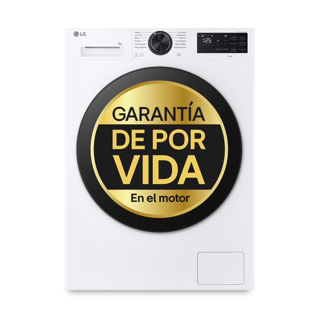 Lavadora Inteligente 9kg