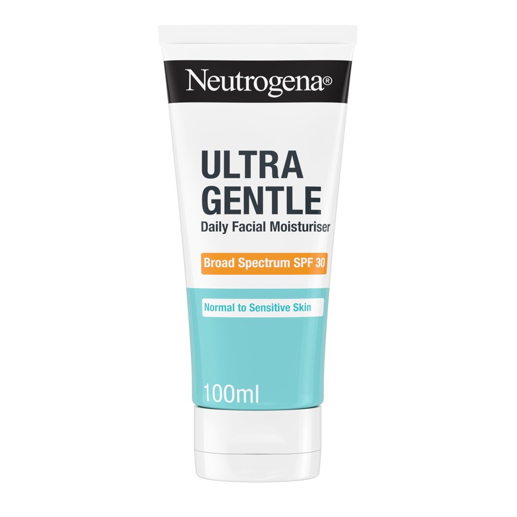 Crema facial Neutrogena Ultra Gentle SPF 30 con CICA – Hidratación ligera