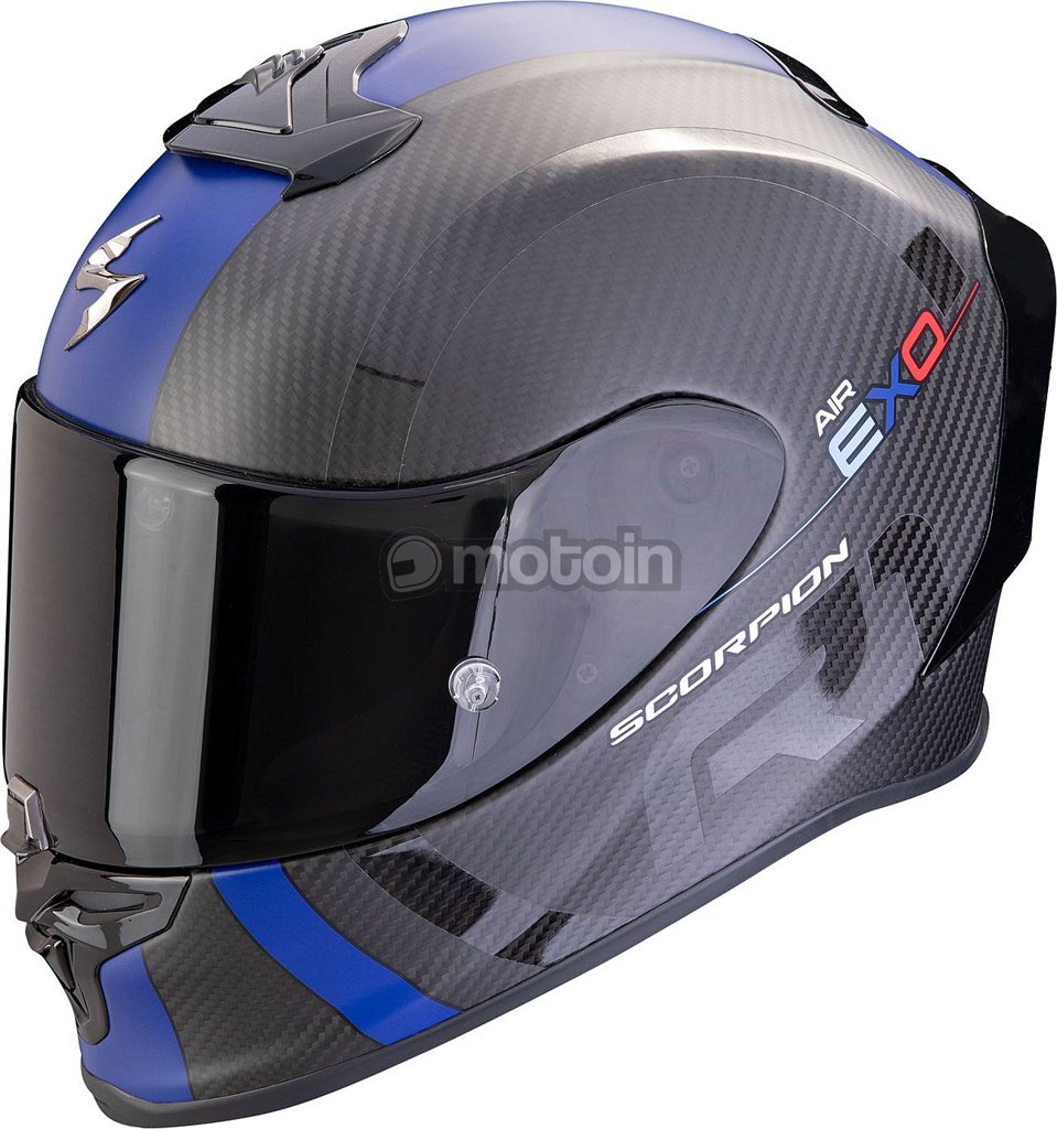 Casco SCORPION EXO R1 EVO de carbono con dos pantallas y PinLock