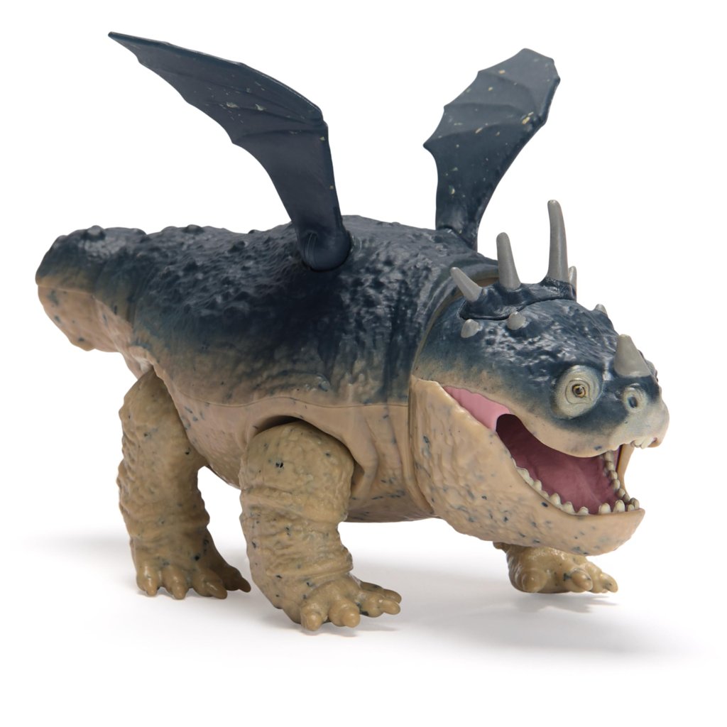 Figura de dragón Gronkel de Dreamworks, ¡mueve alas y cabeza!