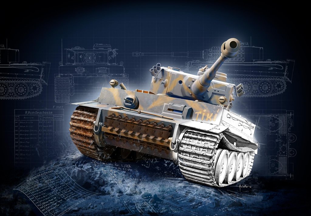 Set Revell Tiger I Ausf. E a escala 1:72: arma tu propio tanque