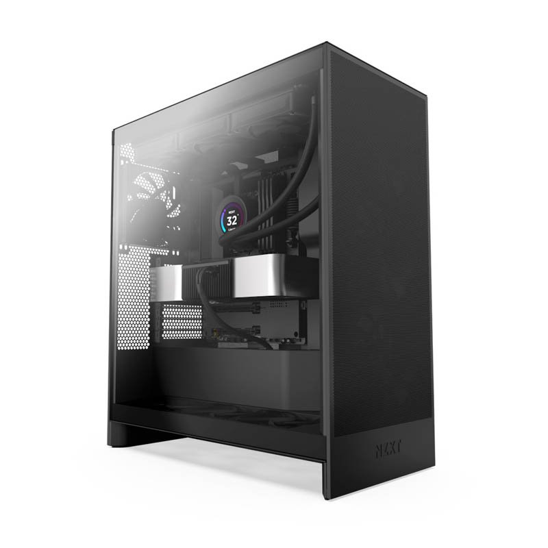 Caja NZXT H7 Flow 2024: ventilación máxima y espacio para radiador de 420 mm