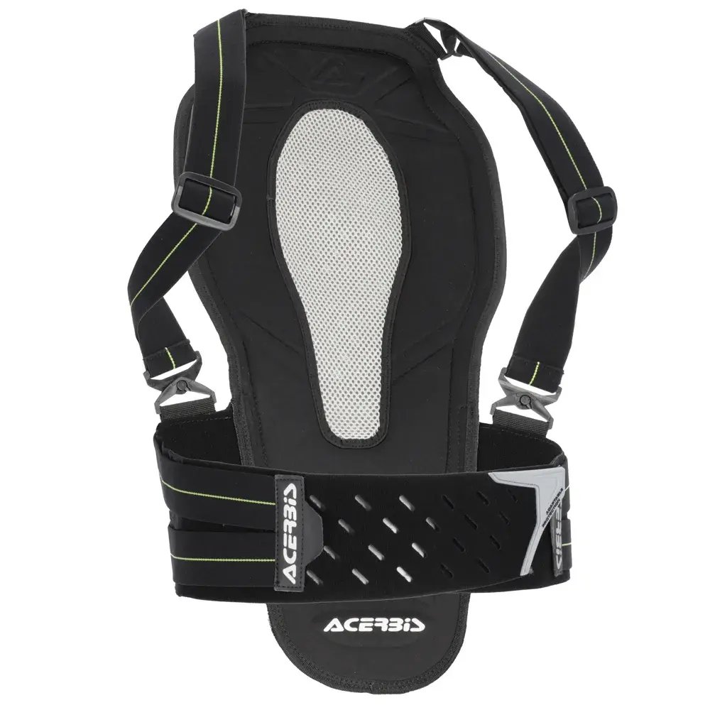 Espaldera y faja lumbar Aether: protección nivel 2 y ventilación