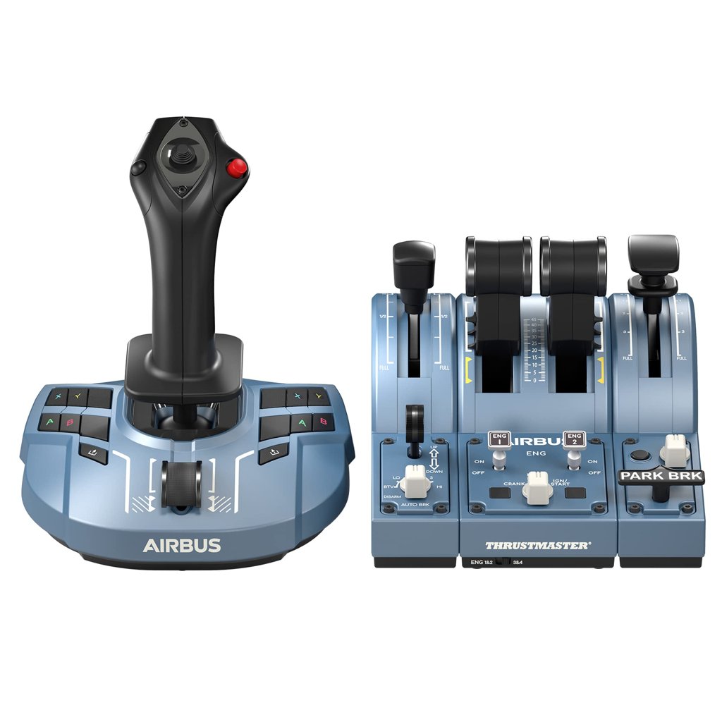 Vuela como un piloto con el Thrustmaster TCA Captain Pack X Airbus Edition