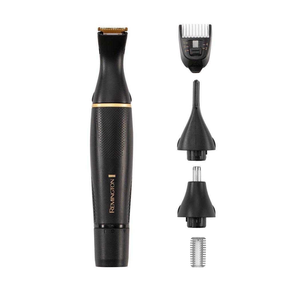 Remington T‑Series Detail Kit: recorta nariz, orejas y cejas con precisión