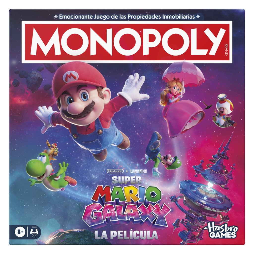 Monopoly Super Mario Galaxy: ¡Diviértete con los clásicos del espacio!