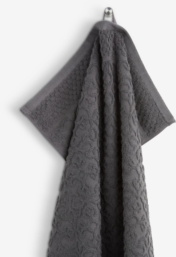 Toalla de mano STIDSVIG asfalto – absorción y diseño elegante