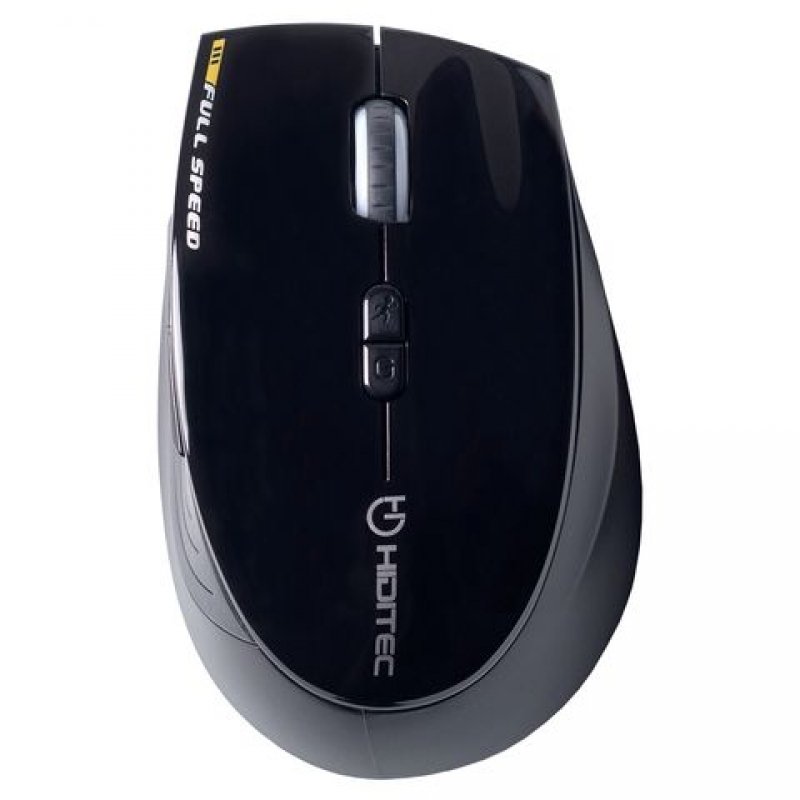 Ratón gamer Hiditec Dendro Black 2000 DPI: precisión y estilo