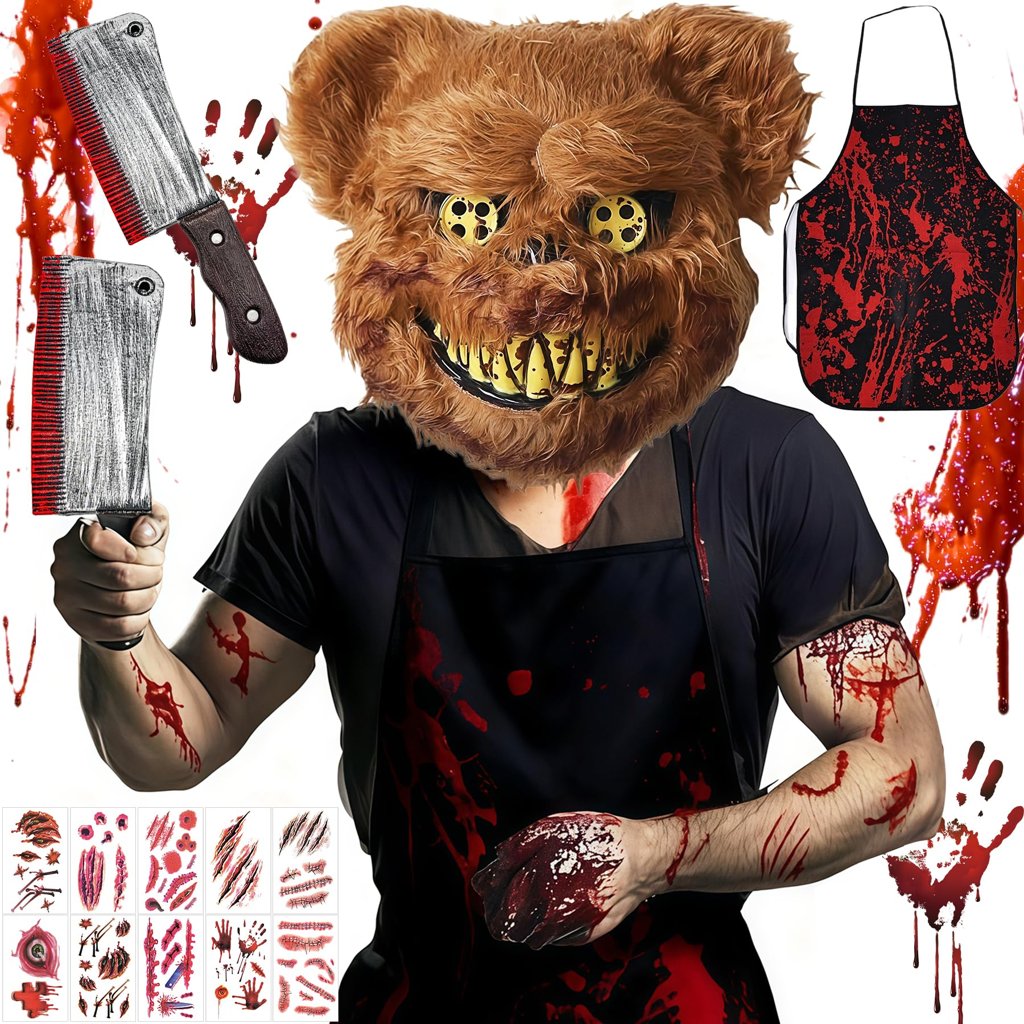 ¡Conviértete en el oso carnicero más temible este Halloween!