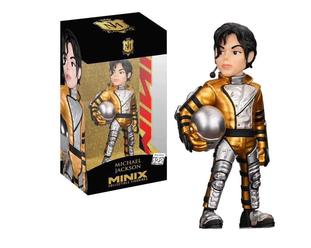 Figura coleccionable de Michael Jackson – MINIX Music 122 (12 cm)