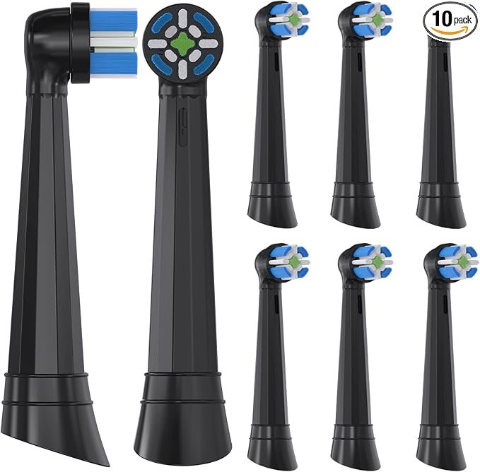 Pack de 10 cabezales compatibles con Oral‑B IO para una sonrisa impecable