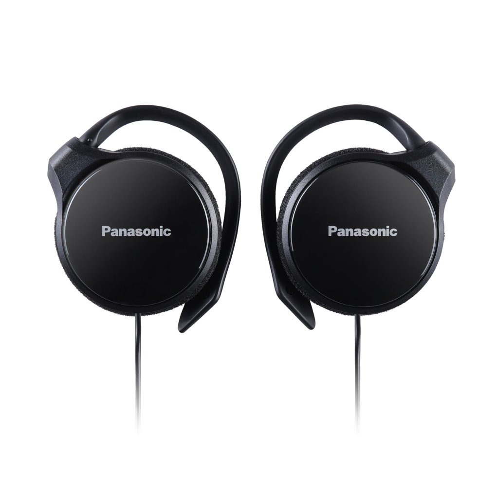 Auriculares Panasonic RP‑HS46E‑K, ultradelgados y con clip