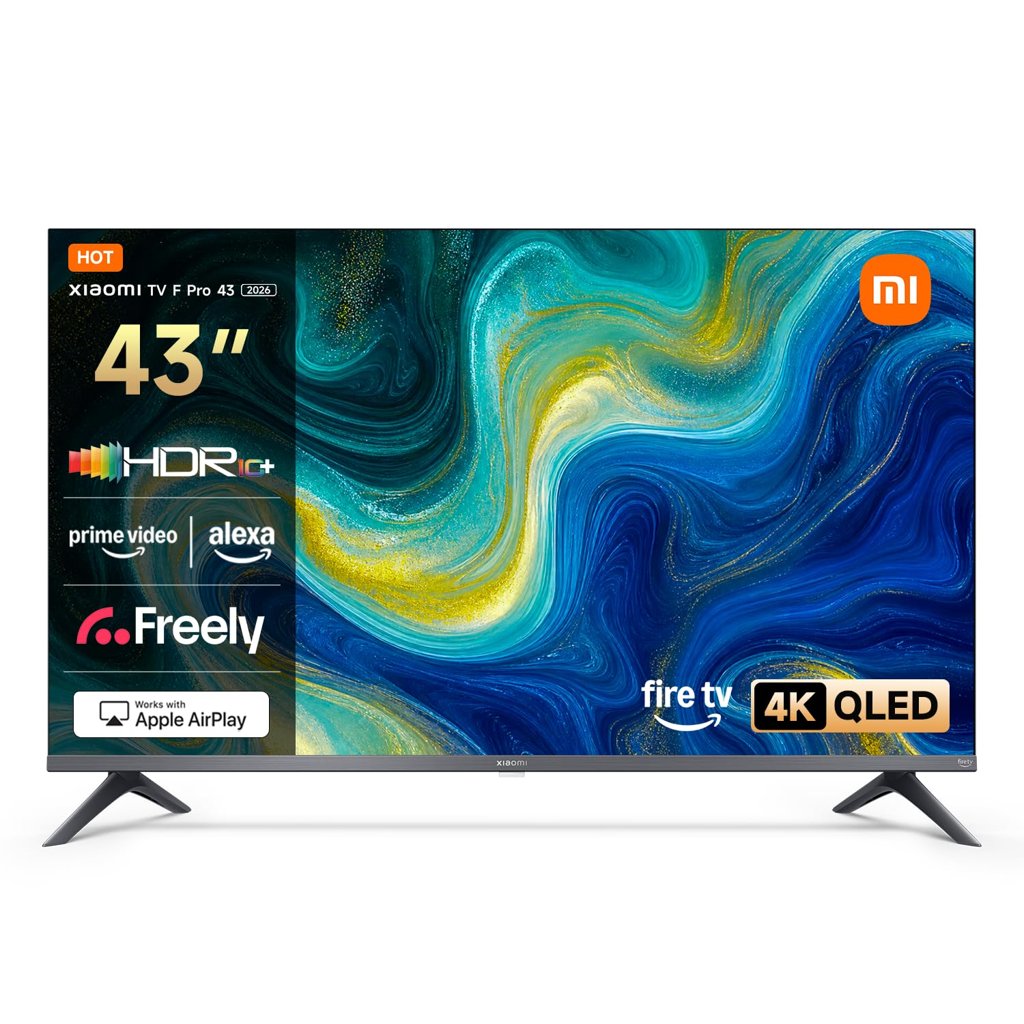 Smart TV Xiaomi 43" QLED 4K con Fire TV y Alexa