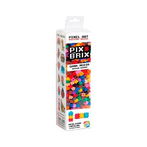 Crea increíbles mosaicos con Pix Brix: 500 piezas de colores
