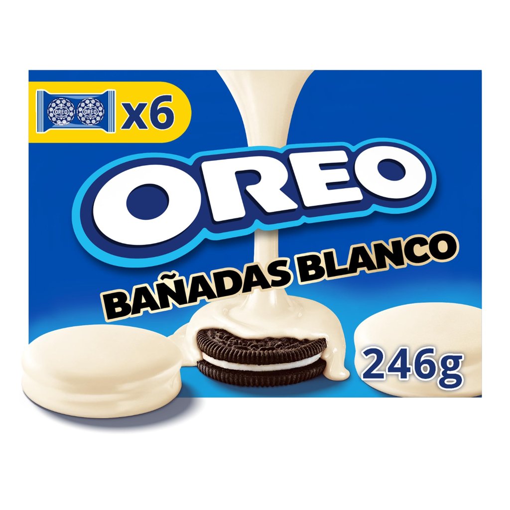 Aprovecha la oferta: 2 cajas de Oreo Bañadas Blanco a precio reducido