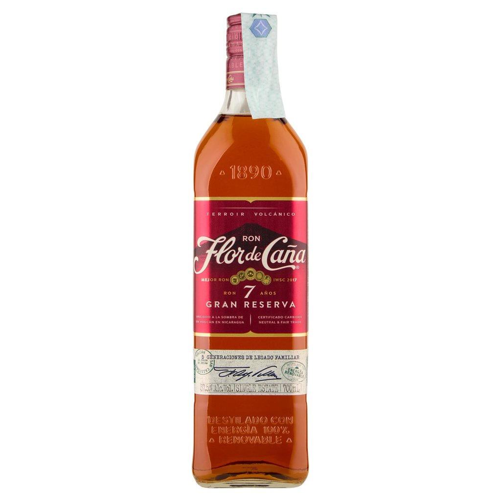 Pack de 2 Ron Flor de Caña 7 Años Gran Reserva – Premium y Sostenible