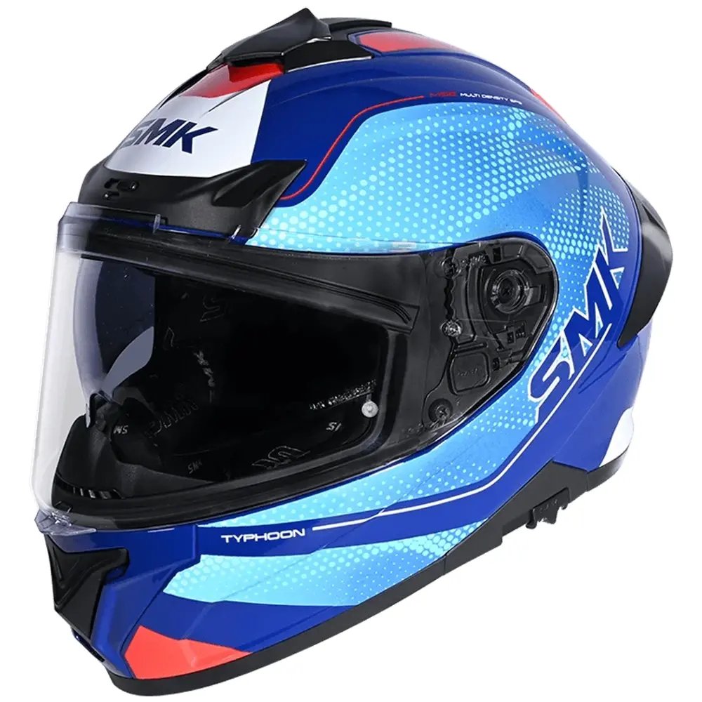 Casco integral SMK Typhoon Mystic con visor solar y PinLock