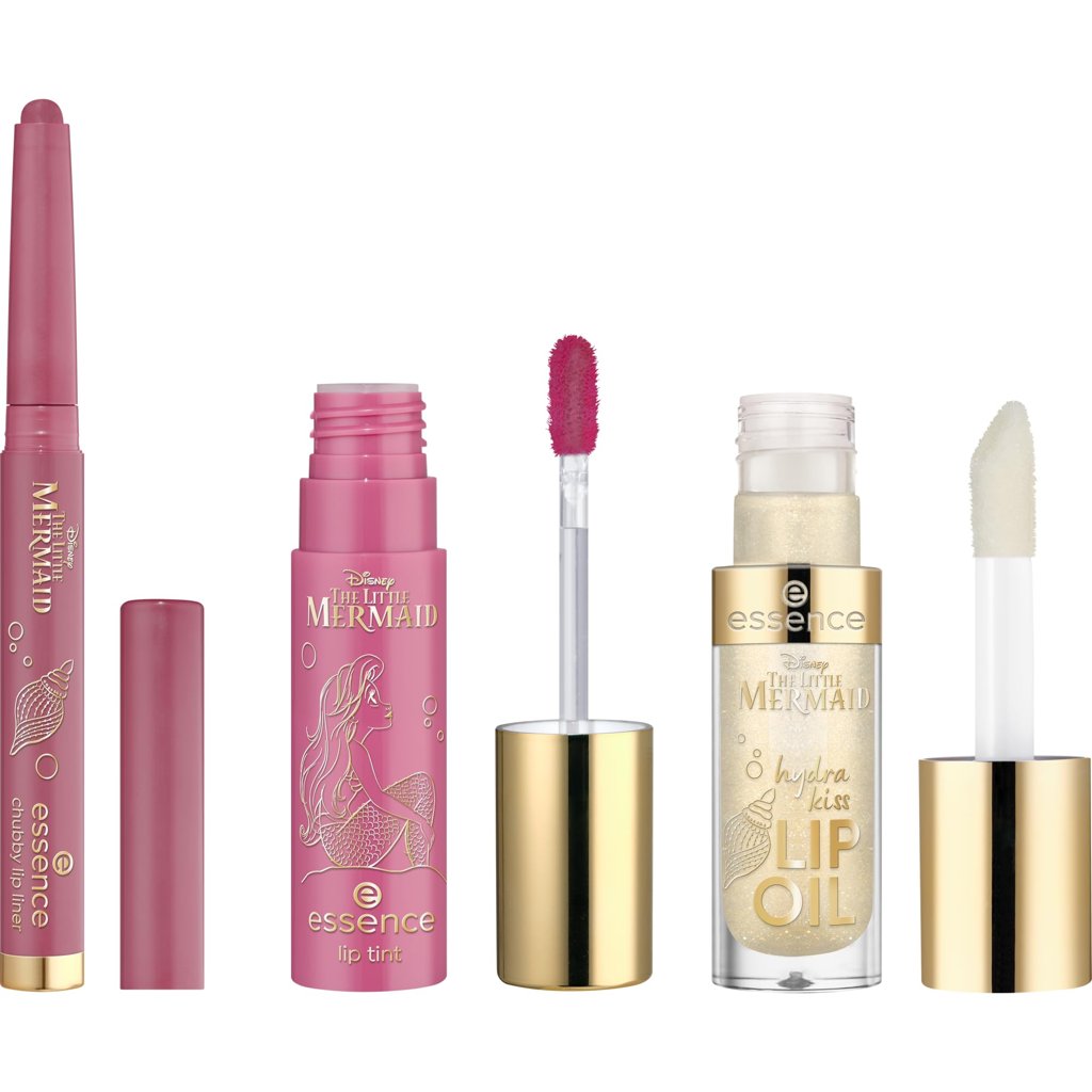 Kit de labios Disney Sirenita: color intenso y luminoso