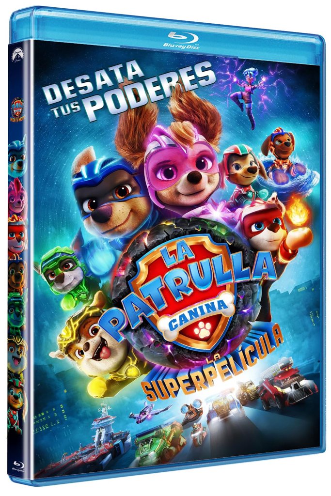 Paw Patrol: La Superpelicula en Blu-ray