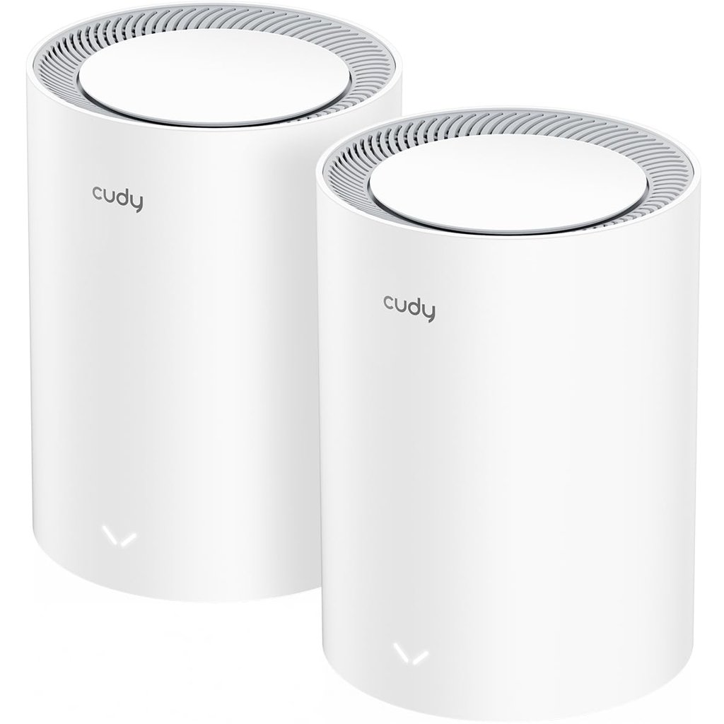 Cudy BE3600 3-Port Wi-Fi 7 Gigabit Mesh System, 200 m², M3600 2-Pack 2882+688 Mbps wifi 7, 3x GbE ports, 200 D