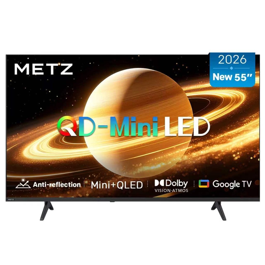 TV 55" 4K QLED con Chromecast