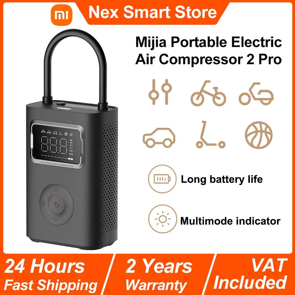 Compresor de aire Xiaomi Mijia Air Pump 2 Pro: ¡hincha en segundos!