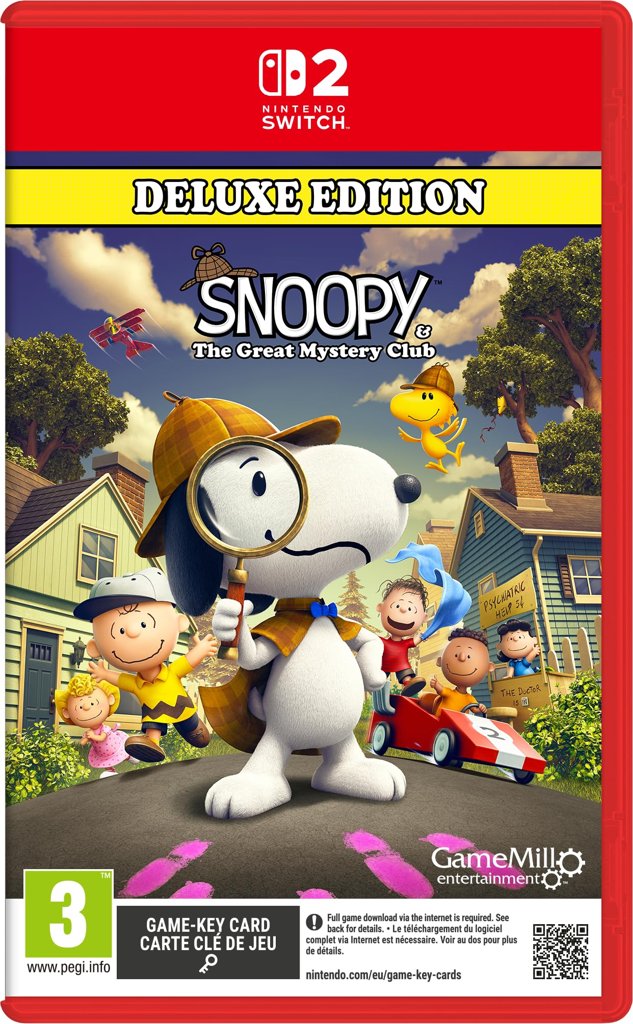 Snoopy & The Great Mystery Club Deluxe para Switch: aventura con descuento