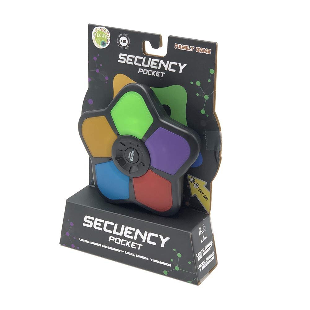 Diviértete con el juego de memoria Secuency de bolsillo