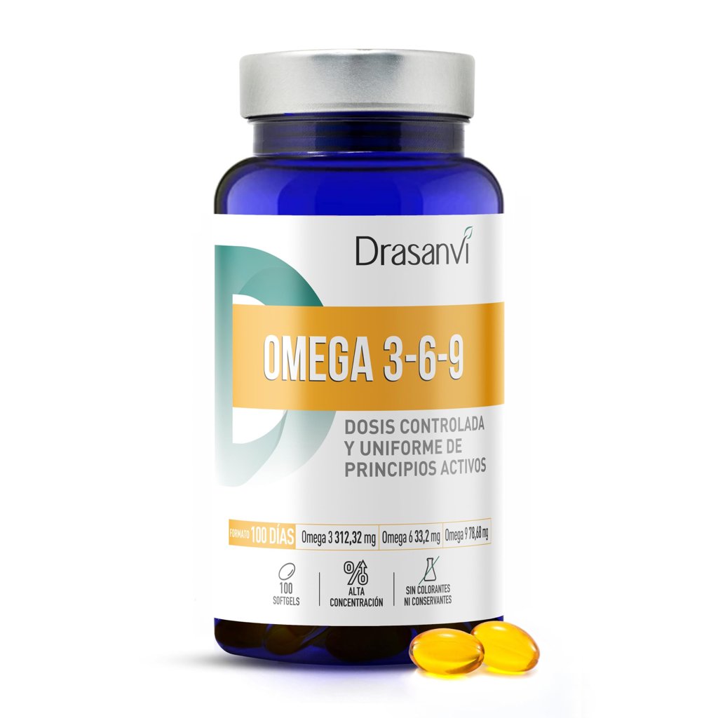 Descubre las perlas de Omega 3‑6‑9 de Drasanvi: piel y cabello radiantes