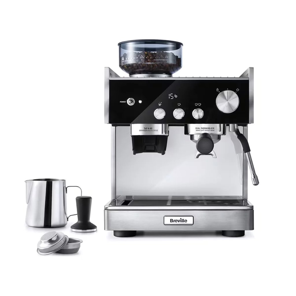 Cafetera espresso Breville Signature con molinillo integrado