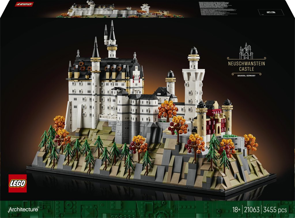 LEGO Architecture Castillo de Neuschwanstein con 40€ de descuento