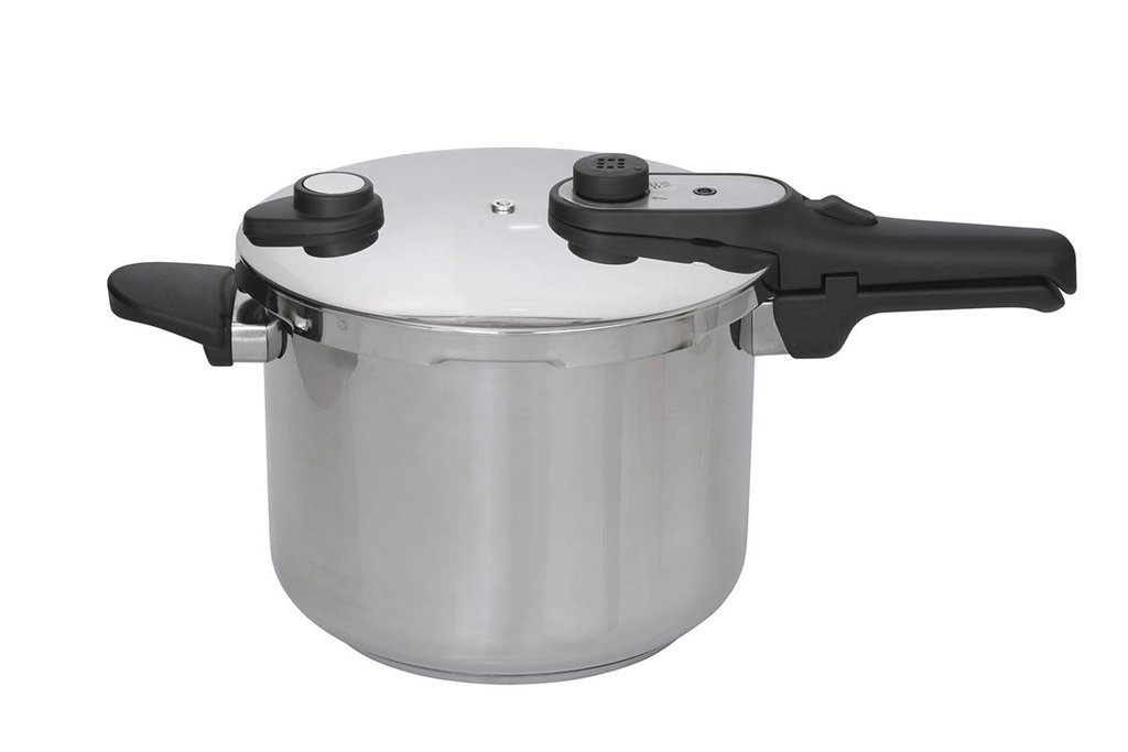 Ahorra tiempo con la olla a presión rápida de 8 L