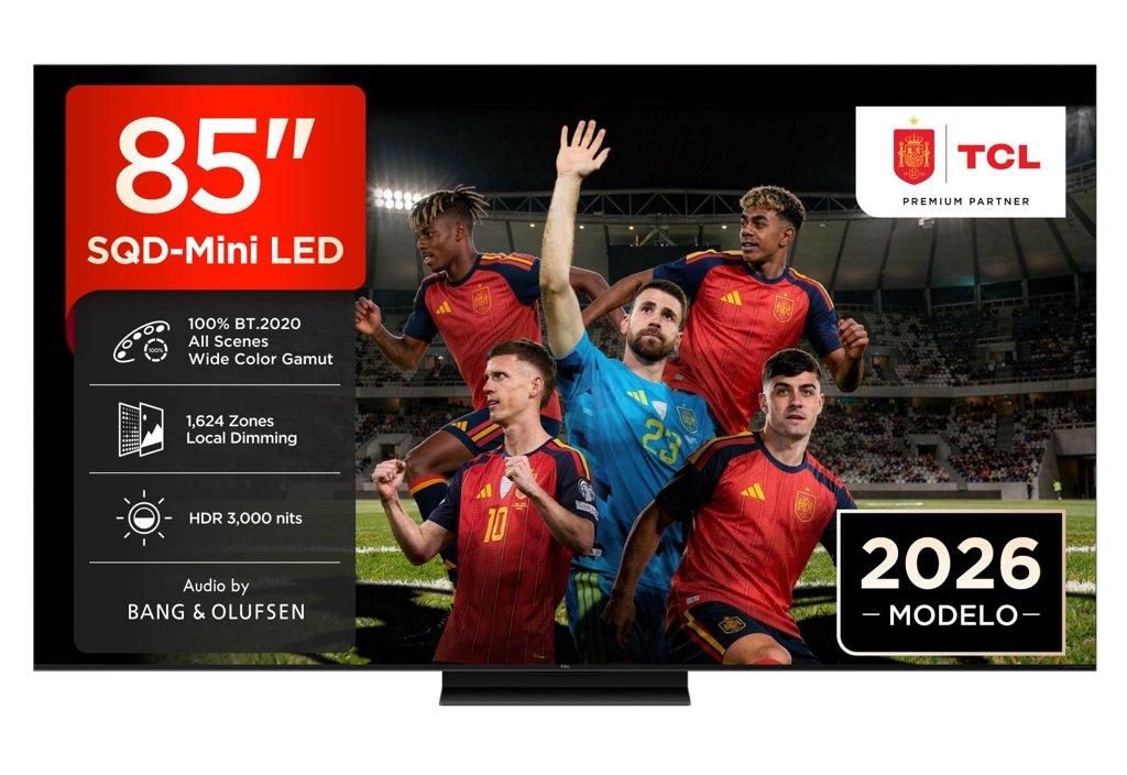 Televisor TCL 85" 4K con descuento