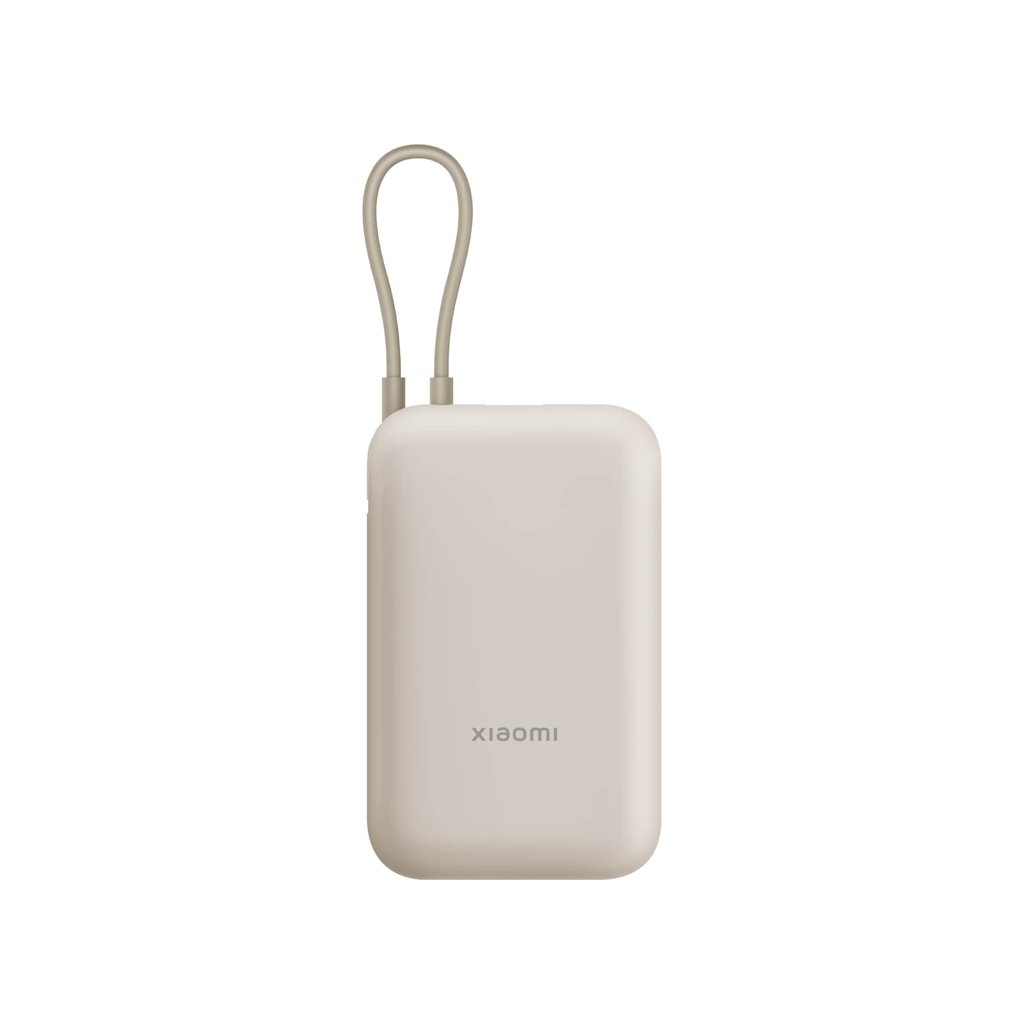 Power Bank Xiaomi 10000 mAh con cable integrado y carga rápida