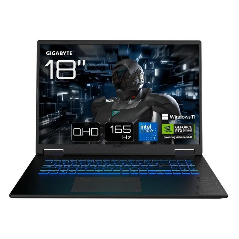 Portátil gaming GIGABYTE A18 PRO de 18″ con RTX 5070 Ti y 32 GB RAM