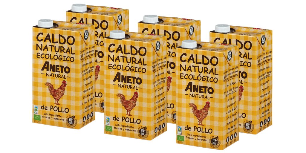 Caldo de Pollo Aneto 100% Natural – Sabor auténtico en cada cucharada