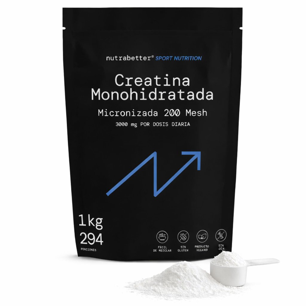 Creatina Micronizada 1 kg – Potencia vegana para tus entrenos