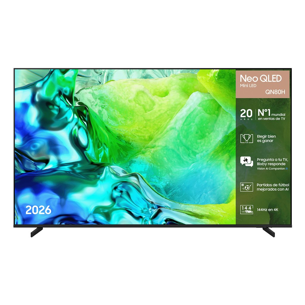 Samsung Neo QLED 2026: TV Mini LED 4K con 144 Hz y Dolby Atmos