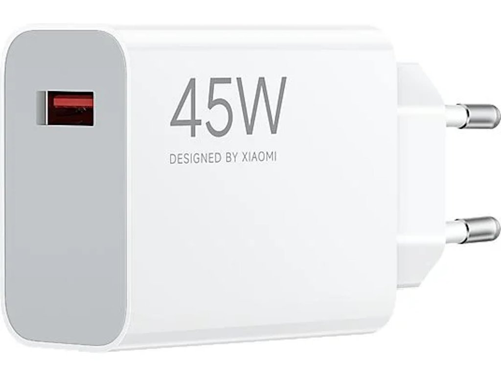 Cargador Turbo Xiaomi 45W: carga rápida y segura