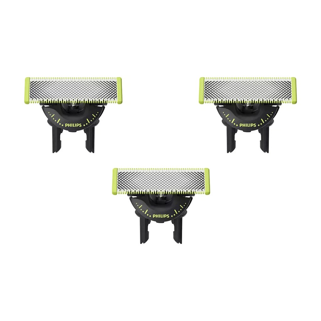 Cuchillas de recambio Philips OneBlade QP430/50 – Pack 3 de 360°