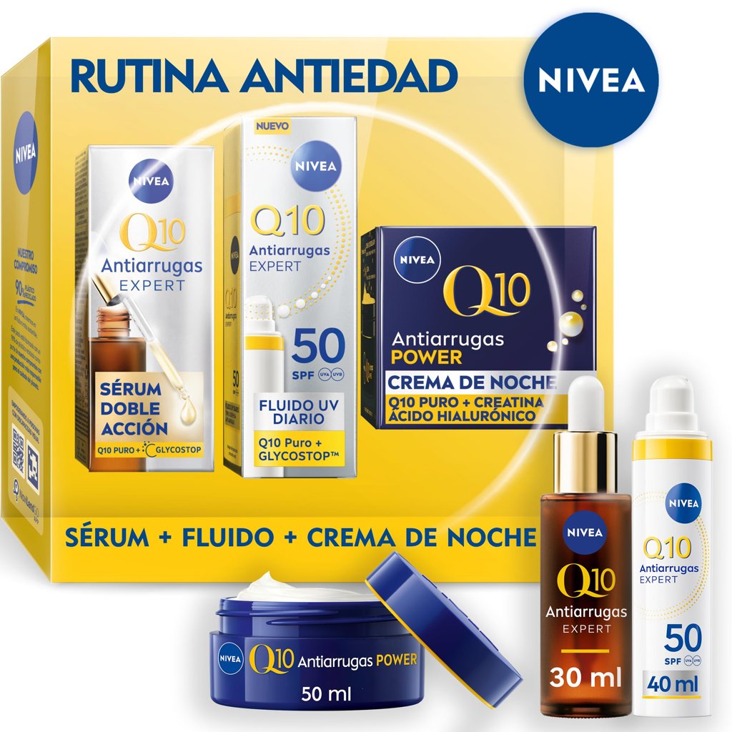 NIVEA Q10: Antiedad y Antiglicación