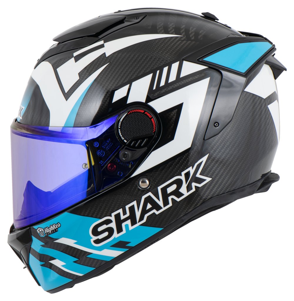 Casco de moto SHARK Spartan GT Pro Zarco | CARBONO | ECE22.06 | Visor solar | DD | Con PinLock | Tallas de S a