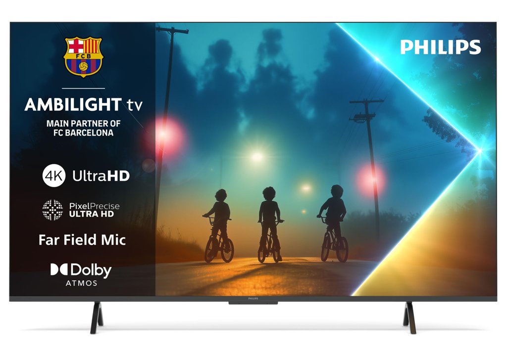 TV Philips 43" Ambilight 4K con Titan OS: calidad de cine en casa